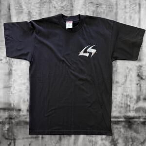 Vintage Lost in Space Graphic Tee Black USA Made Size Large